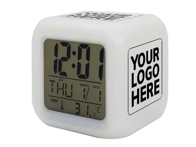 Custom Alarm Clock with your logo or design