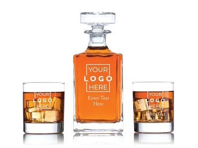 Custom Decanter with your logo or design