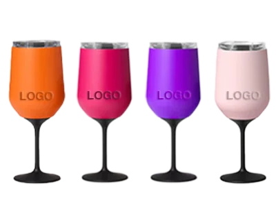Custom Wine Tumbler with your logo or design